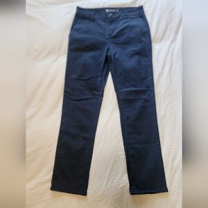 RSQ Slim Navy Blue Straight-Leg Pants